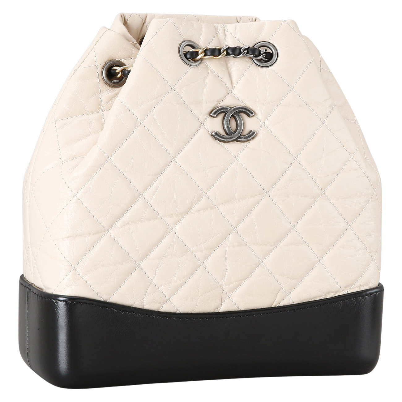 CHANEL(USED)샤넬 가브리엘 백팩 베이지