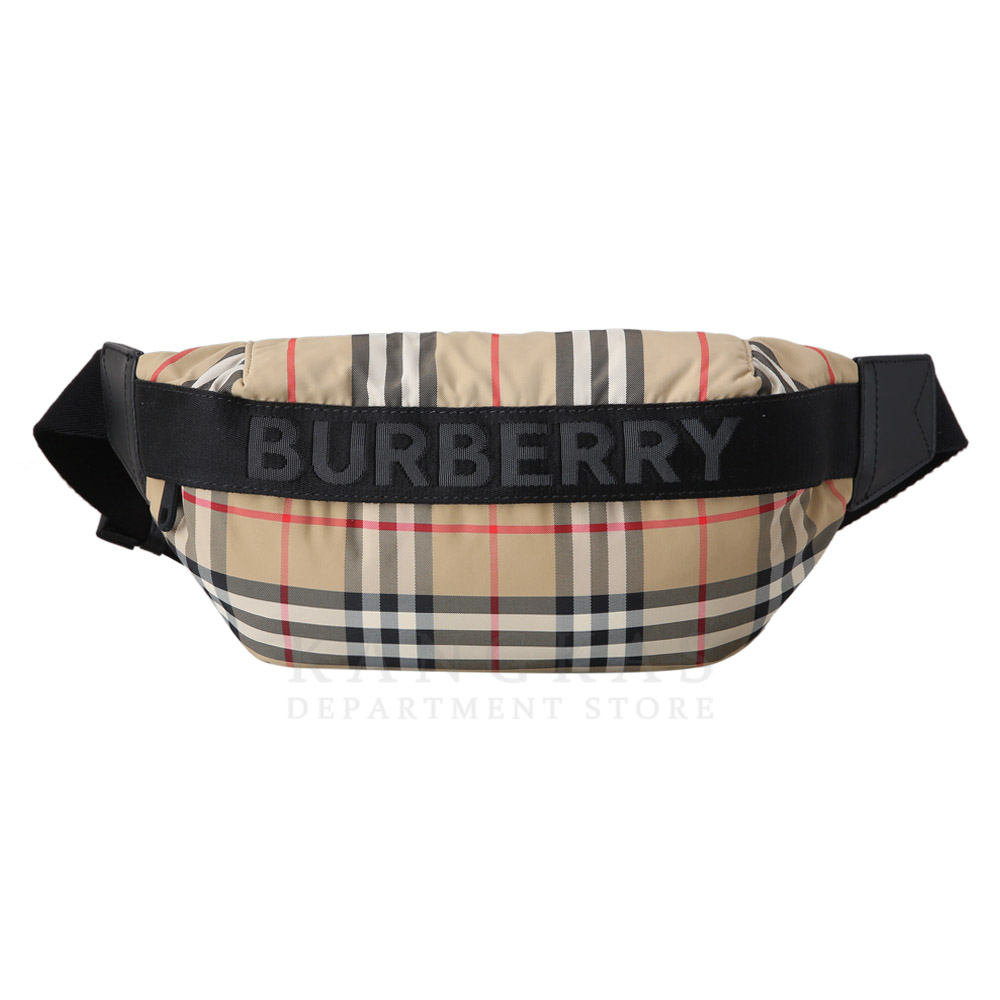 BURBERRY(USED)버버리 로고 체크 힙색
