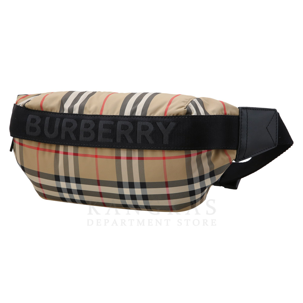 BURBERRY(USED)버버리 로고 체크 힙색
