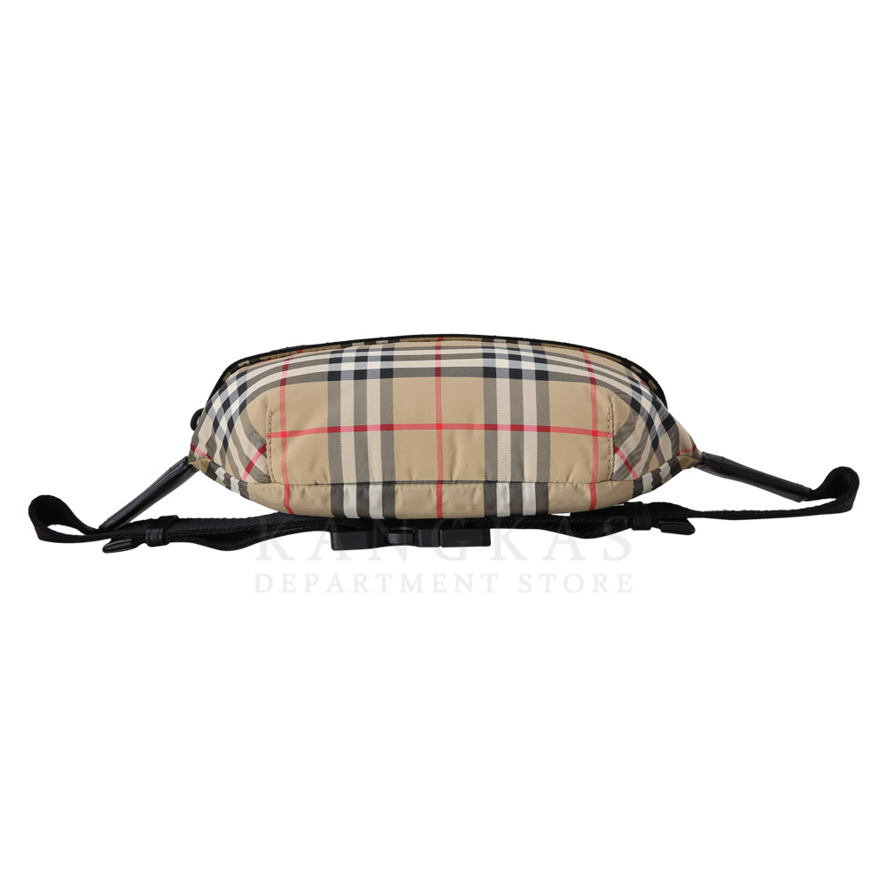 BURBERRY(USED)버버리 로고 체크 힙색