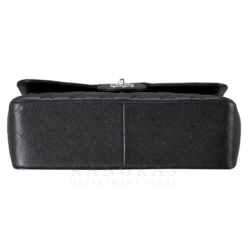 CHANEL(USED)샤넬 클래식 캐비어 점보 블랙