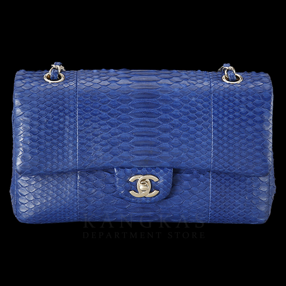 CHANEL(USED)샤넬 클래식 파이톤 미듐