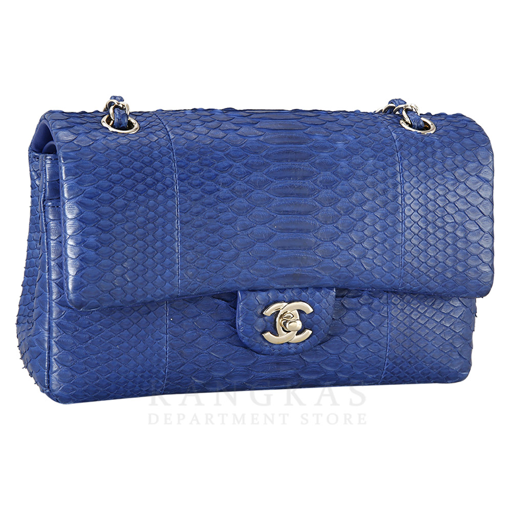 CHANEL(USED)샤넬 클래식 파이톤 미듐