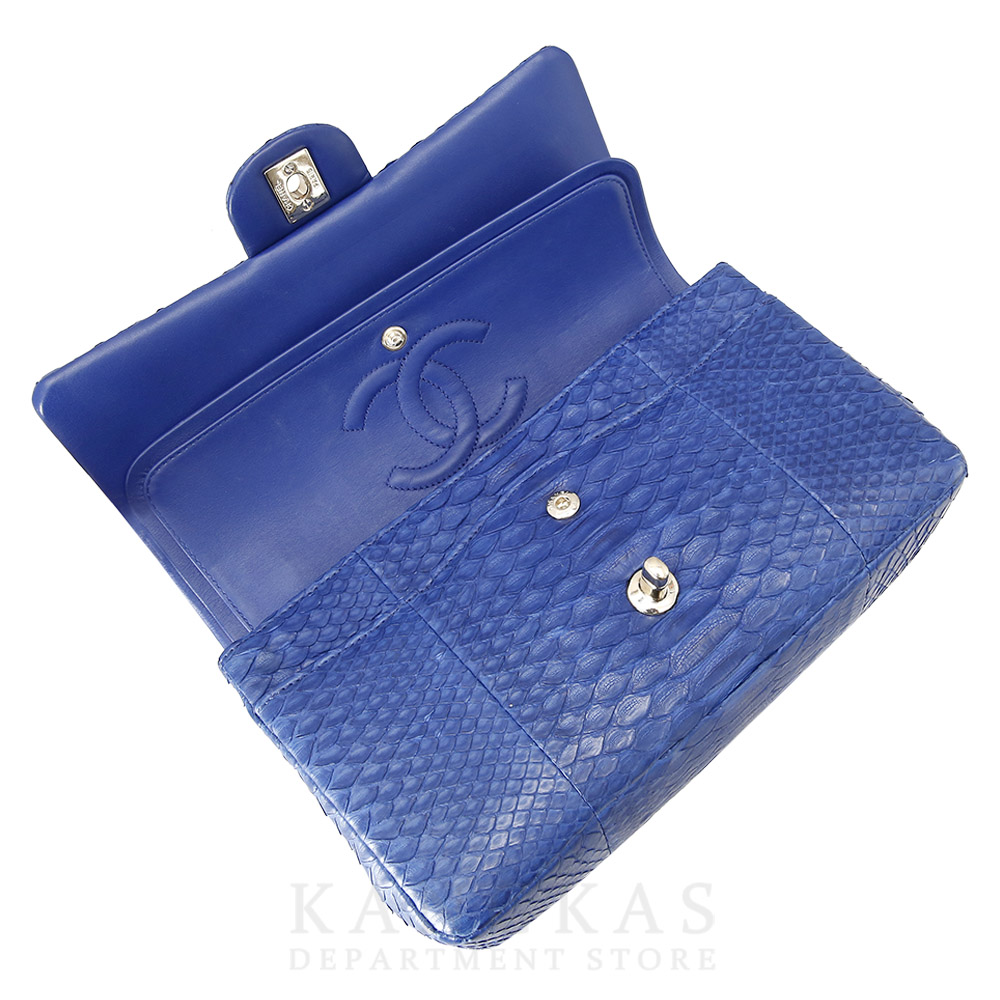 CHANEL(USED)샤넬 클래식 파이톤 미듐