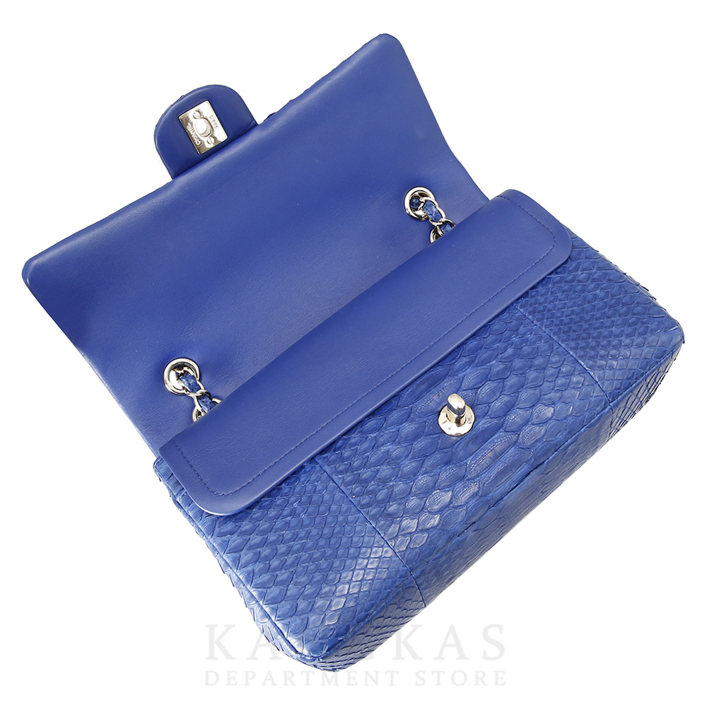 CHANEL(USED)샤넬 클래식 파이톤 미듐