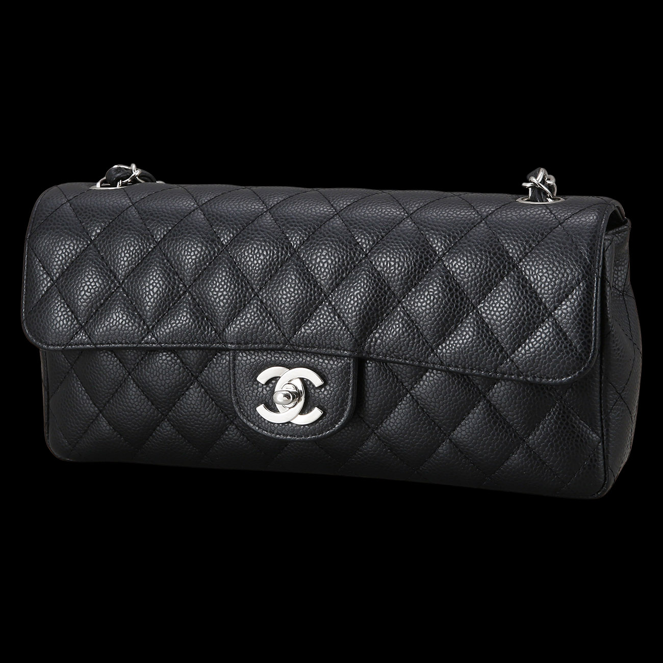 CHANEL(USED)샤넬 클래식 캐비어 바게트백