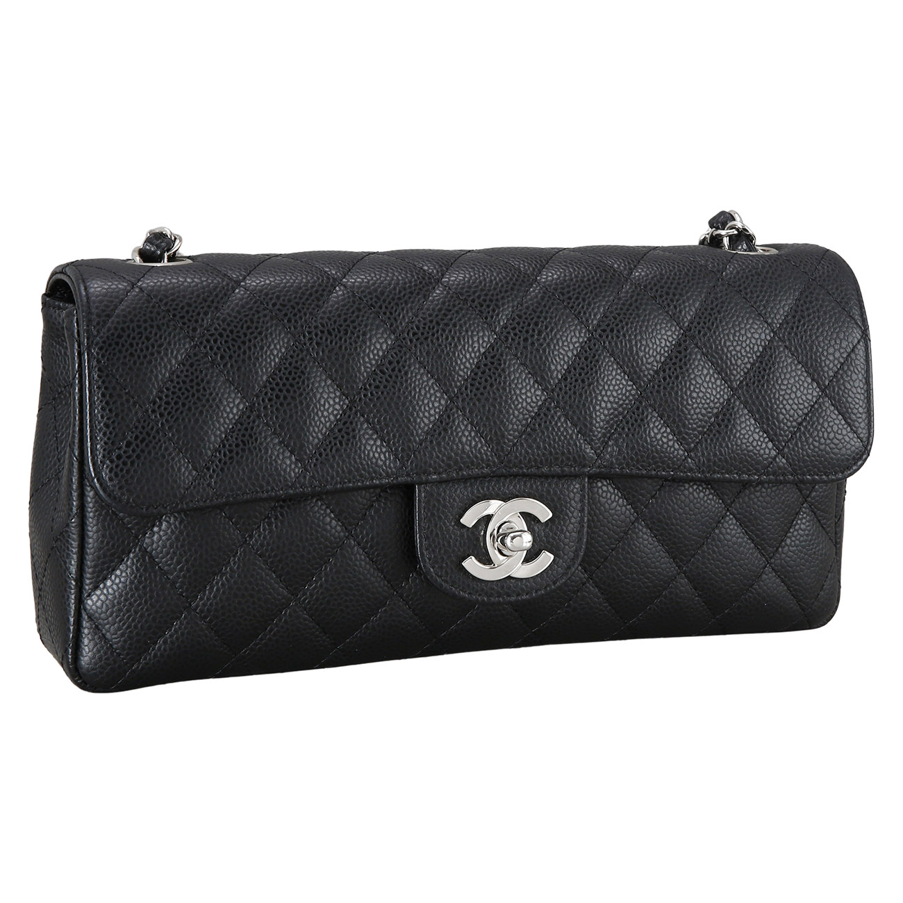 CHANEL(USED)샤넬 클래식 캐비어 바게트백