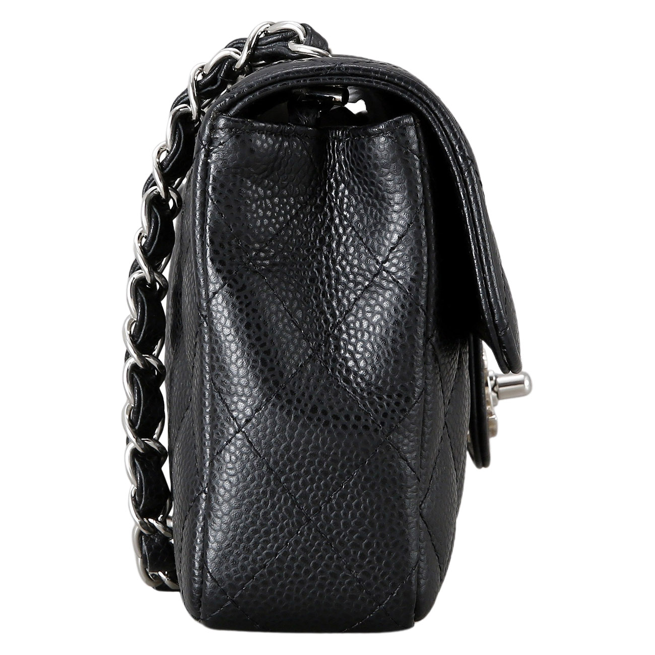 CHANEL(USED)샤넬 클래식 캐비어 바게트백