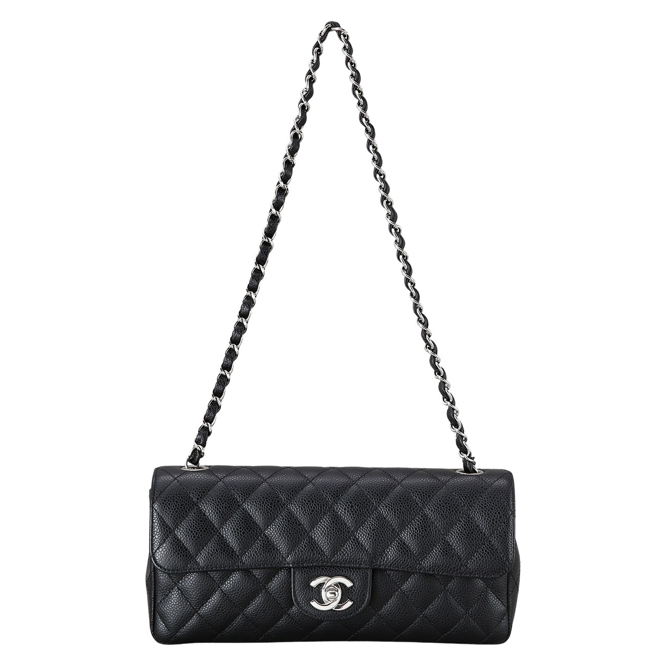 CHANEL(USED)샤넬 클래식 캐비어 바게트백