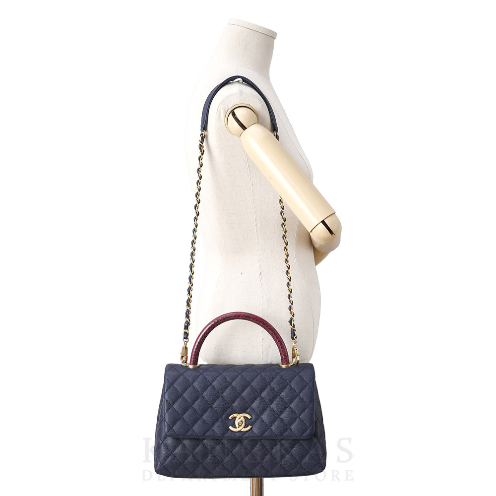 CHANEL(USED)샤넬 코코핸들 미듐