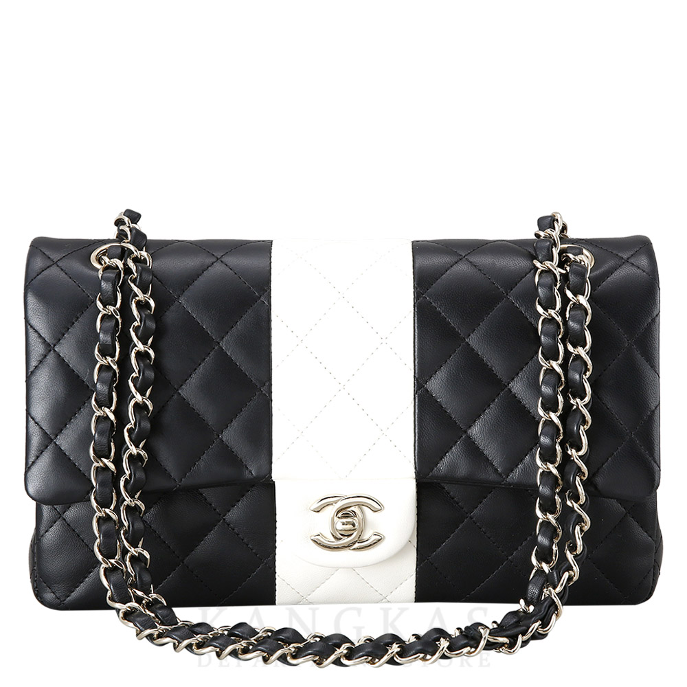 CHANEL(USED)샤넬 시즌 클래식 램스킨 미듐