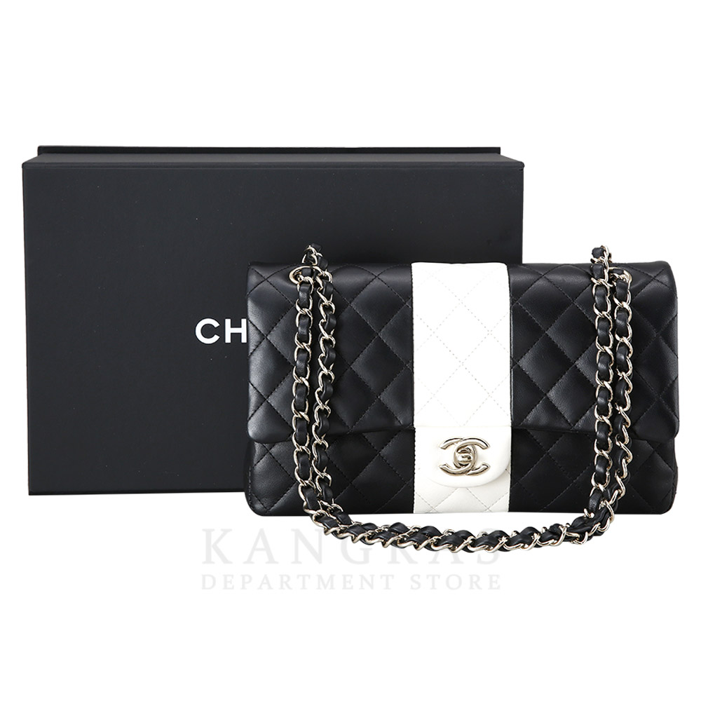 CHANEL(USED)샤넬 시즌 클래식 램스킨 미듐