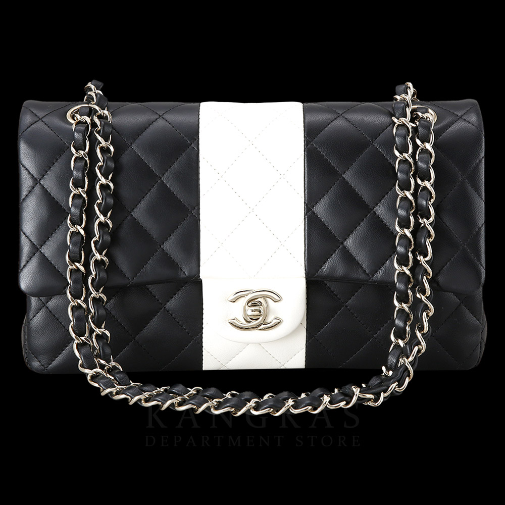 CHANEL(USED)샤넬 시즌 클래식 램스킨 미듐