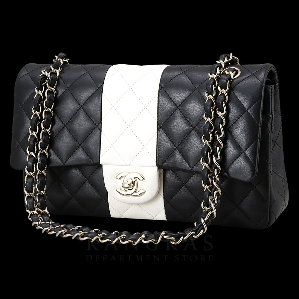 CHANEL(USED)샤넬 시즌 클래식 램스킨 미듐