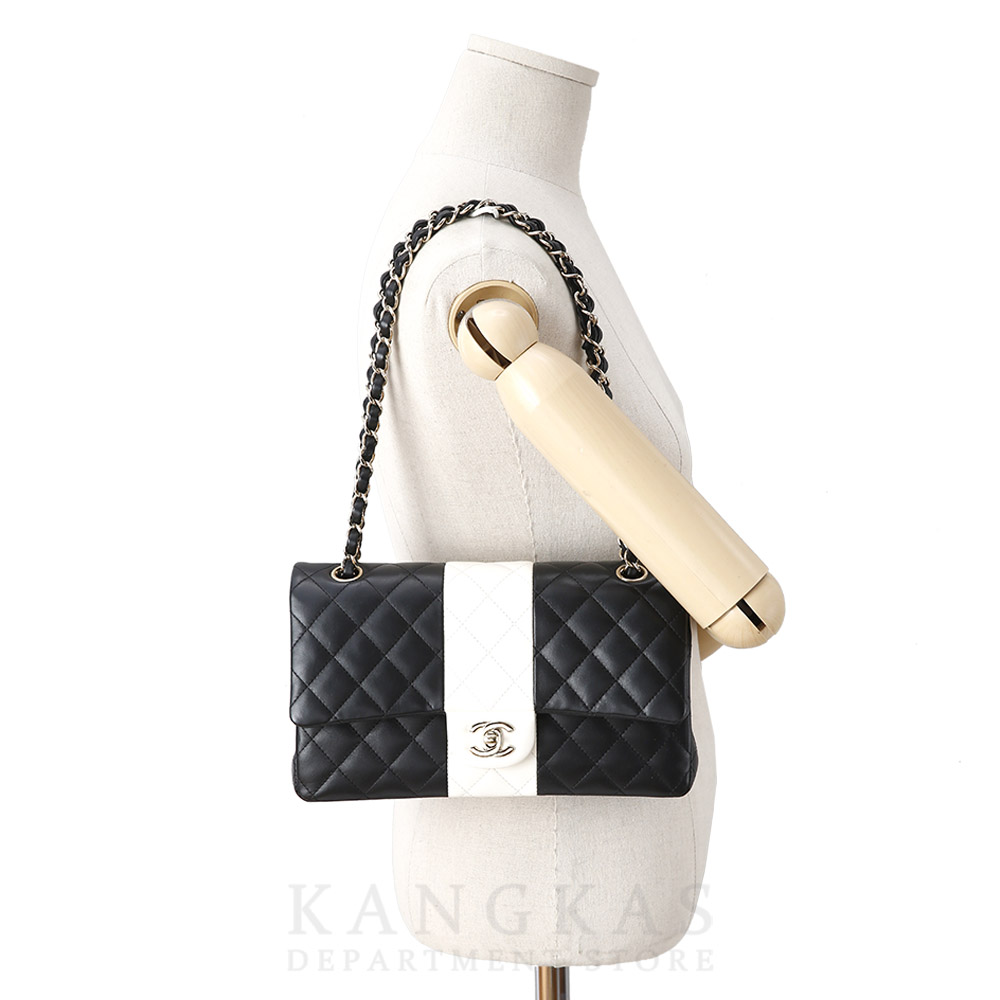CHANEL(USED)샤넬 시즌 클래식 램스킨 미듐