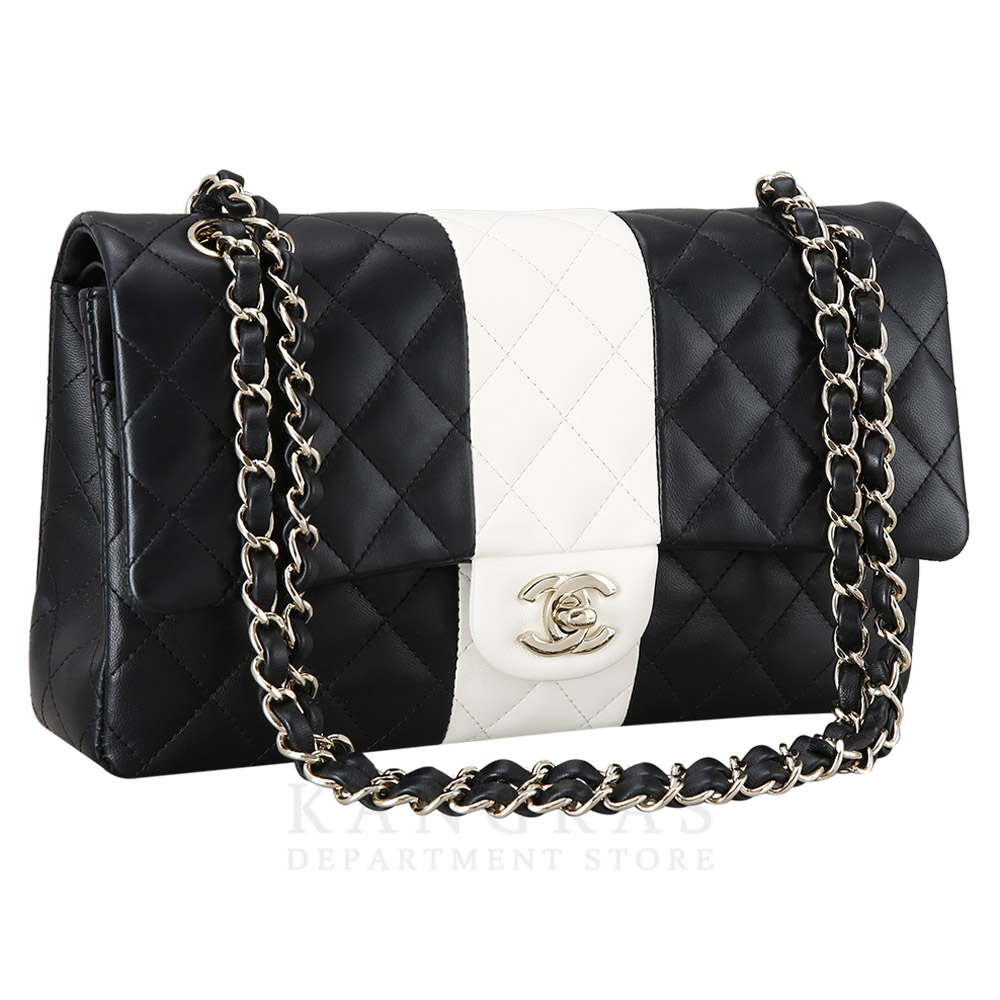 CHANEL(USED)샤넬 시즌 클래식 램스킨 미듐