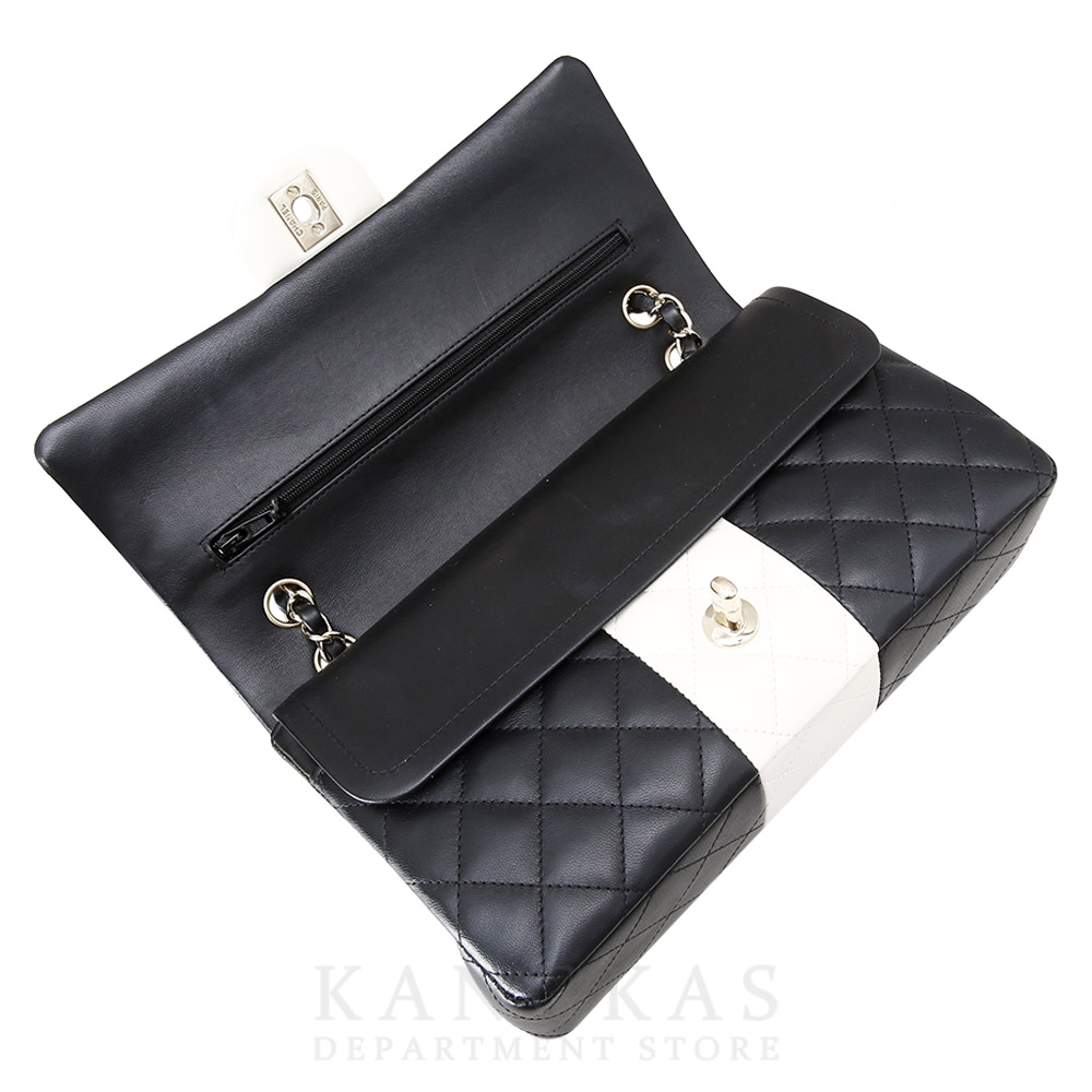 CHANEL(USED)샤넬 시즌 클래식 램스킨 미듐