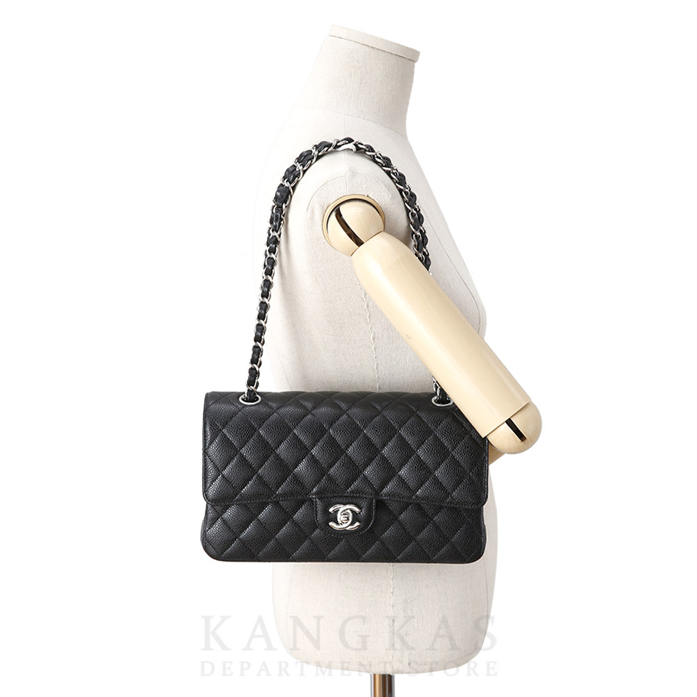 CHANEL(USED)샤넬 캐비어 클래식 미듐 플랩백