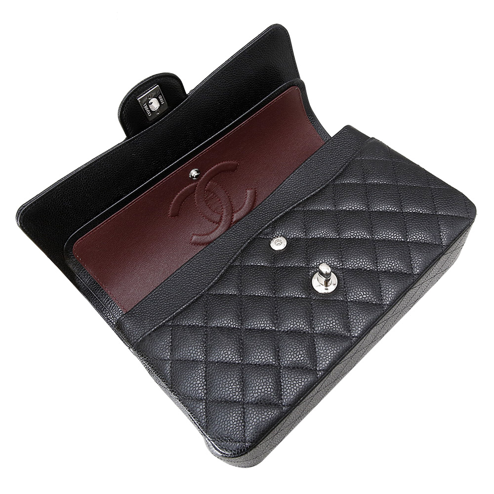 CHANEL(USED)샤넬 캐비어 클래식 미듐 플랩백