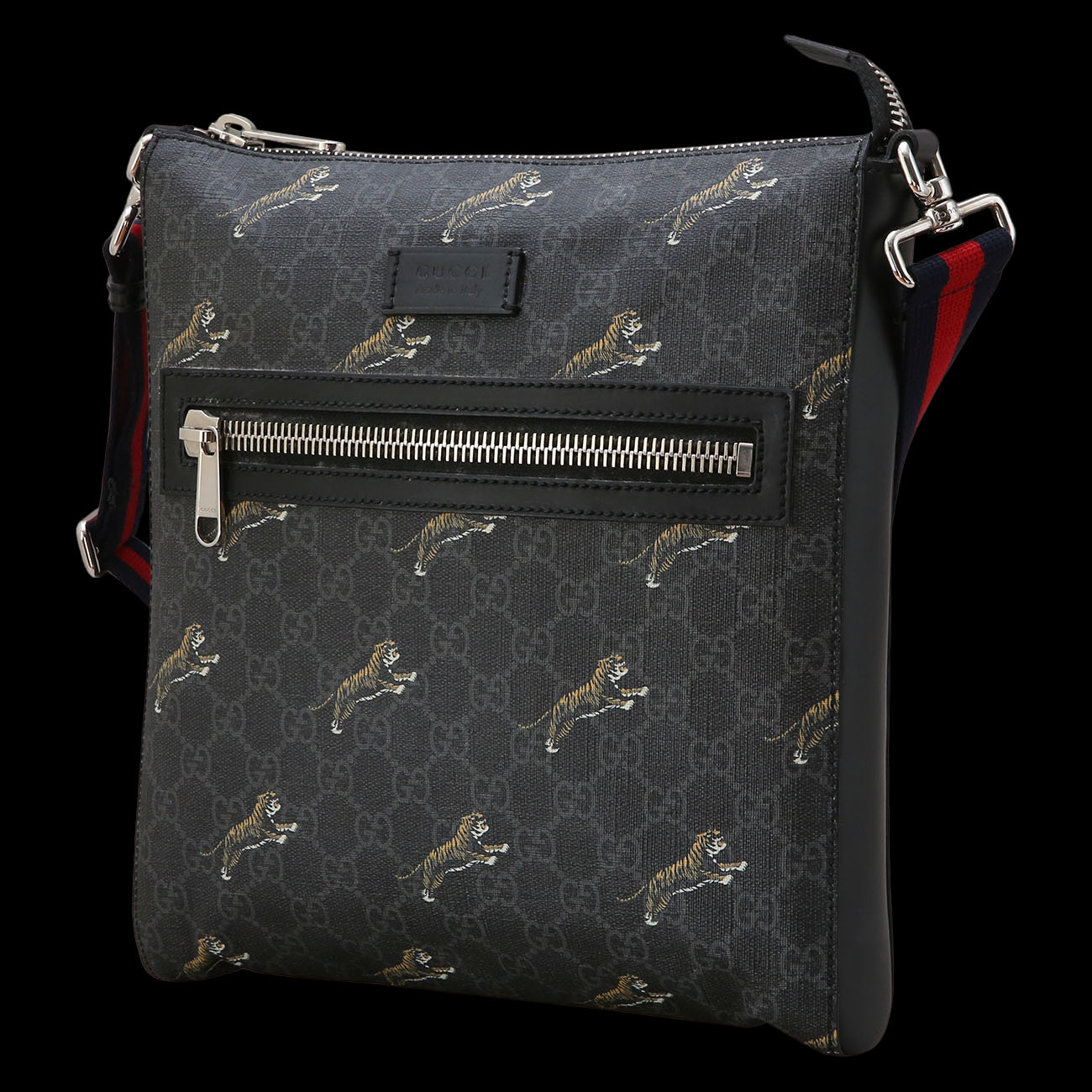 GUCCI(USED)구찌 474137 시즌 PVC 메신저 백