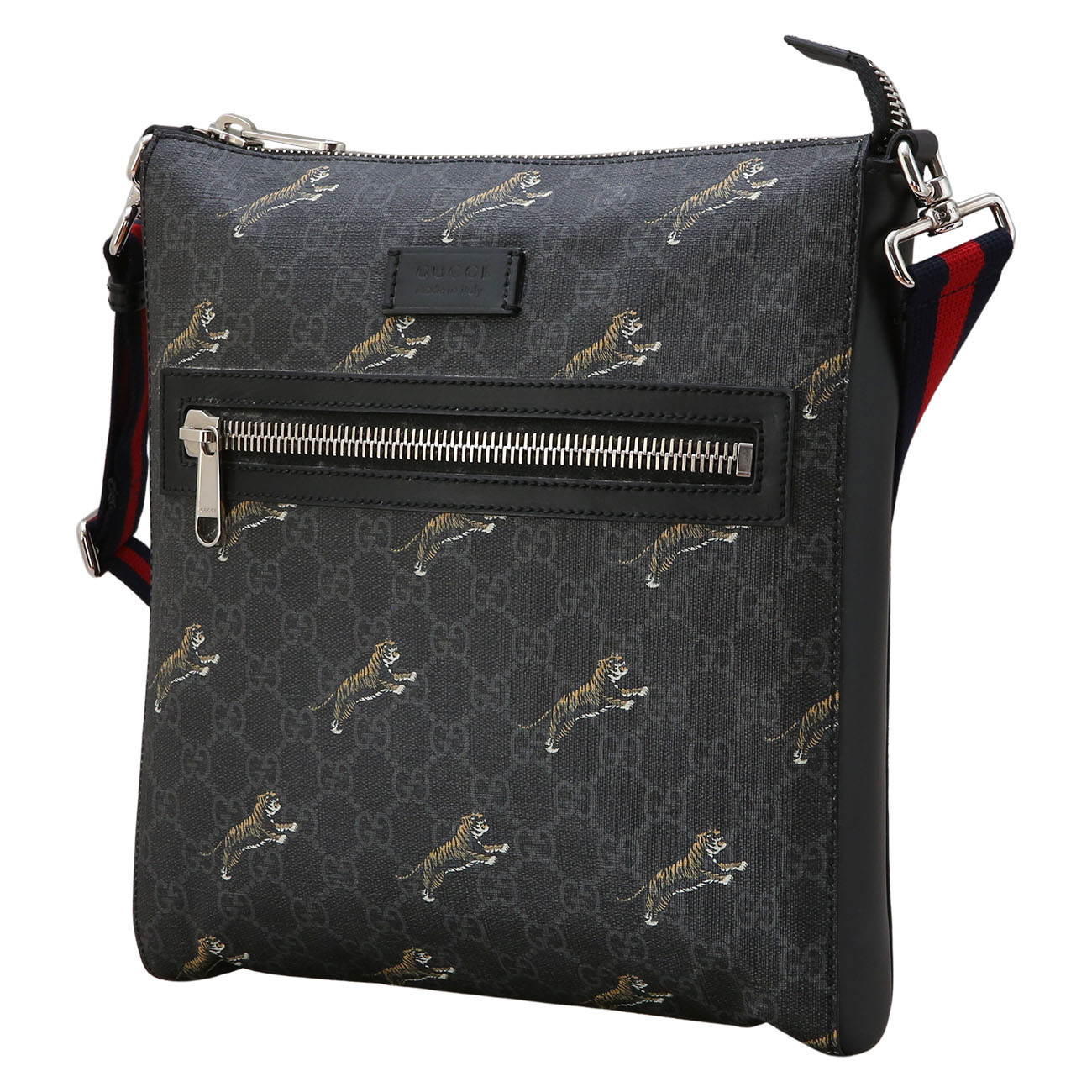 GUCCI(USED)구찌 474137 시즌 PVC 메신저 백