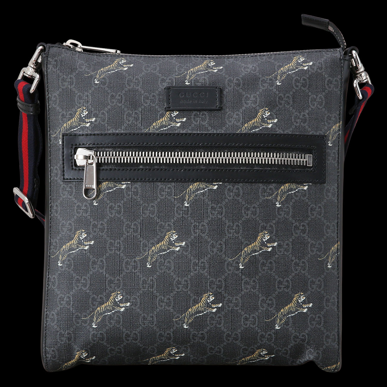 GUCCI(USED)구찌 474137 시즌 PVC 메신저 백