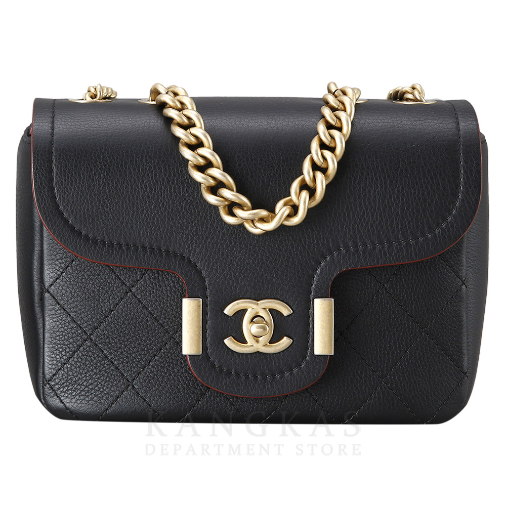 CHANEL(USED)샤넬 시즌 로고 플랩 체인 백