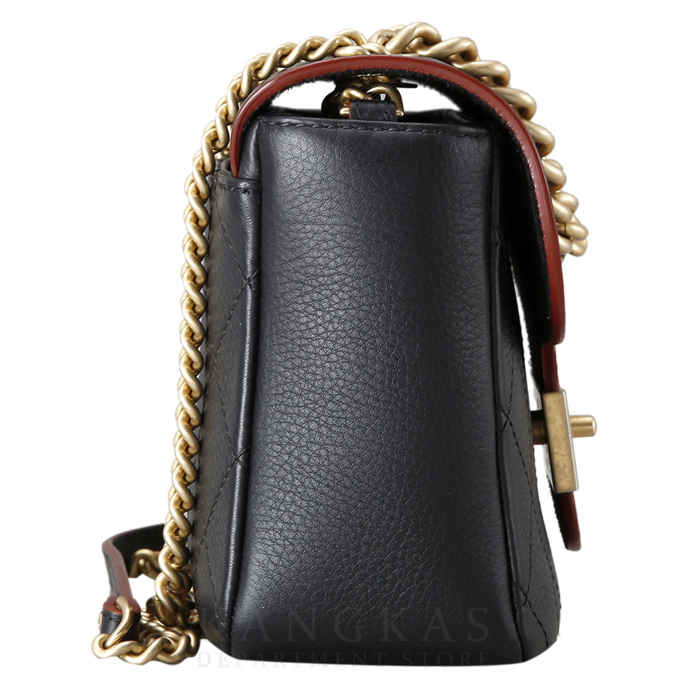 CHANEL(USED)샤넬 시즌 로고 플랩 체인 백