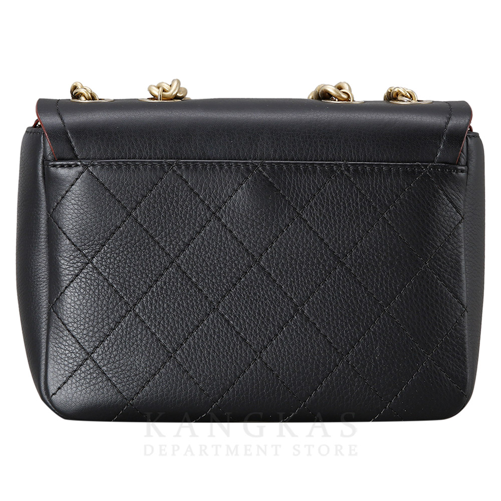 CHANEL(USED)샤넬 시즌 로고 플랩 체인 백