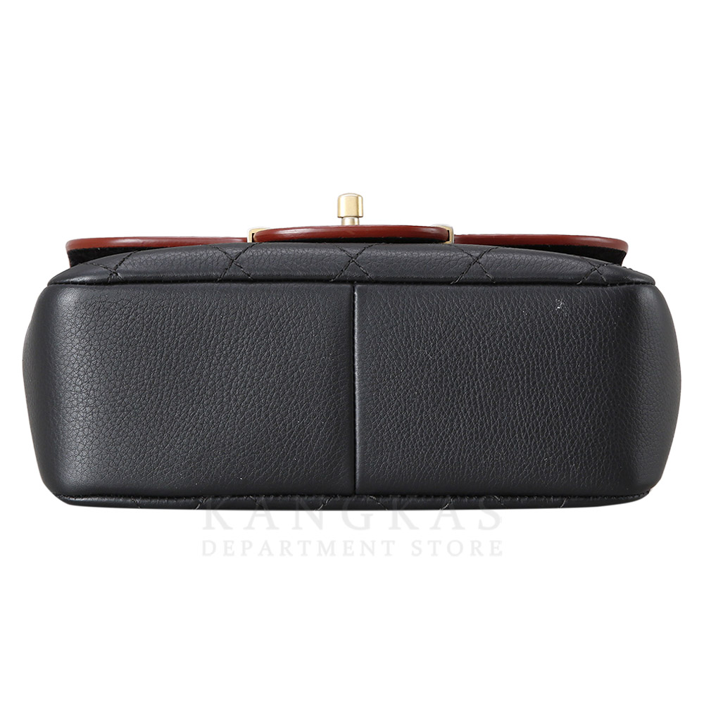CHANEL(USED)샤넬 시즌 로고 플랩 체인 백