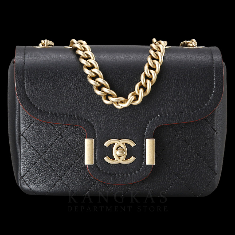 CHANEL(USED)샤넬 시즌 로고 플랩 체인 백