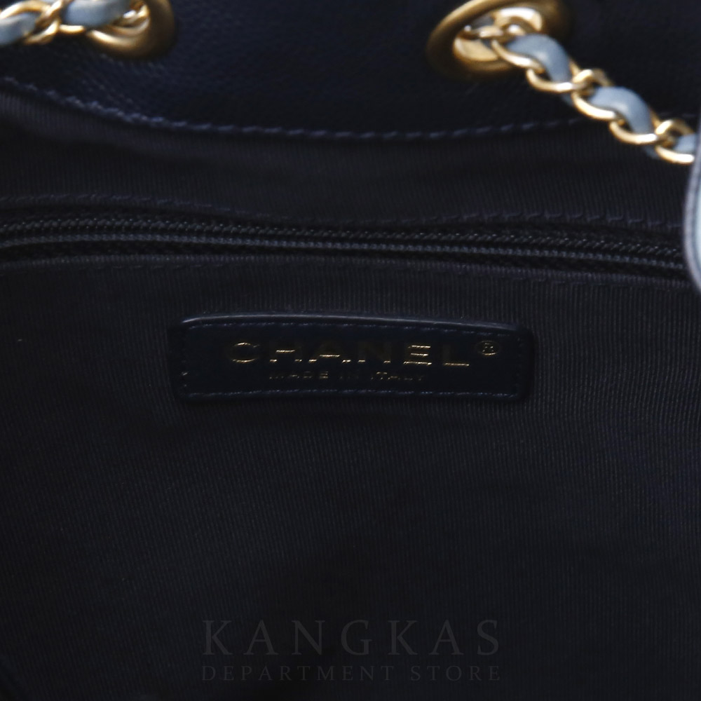 CHANEL(USED)샤넬 시즌 트로스트링 버킷