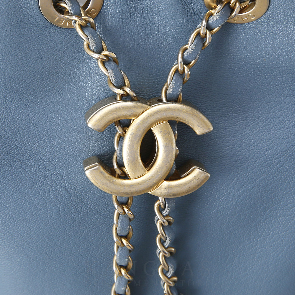 CHANEL(USED)샤넬 시즌 트로스트링 버킷