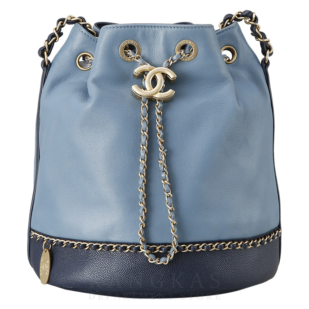 CHANEL(USED)샤넬 시즌 트로스트링 버킷