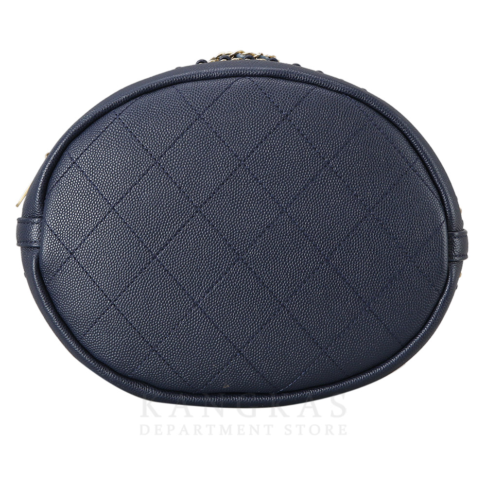CHANEL(USED)샤넬 시즌 트로스트링 버킷