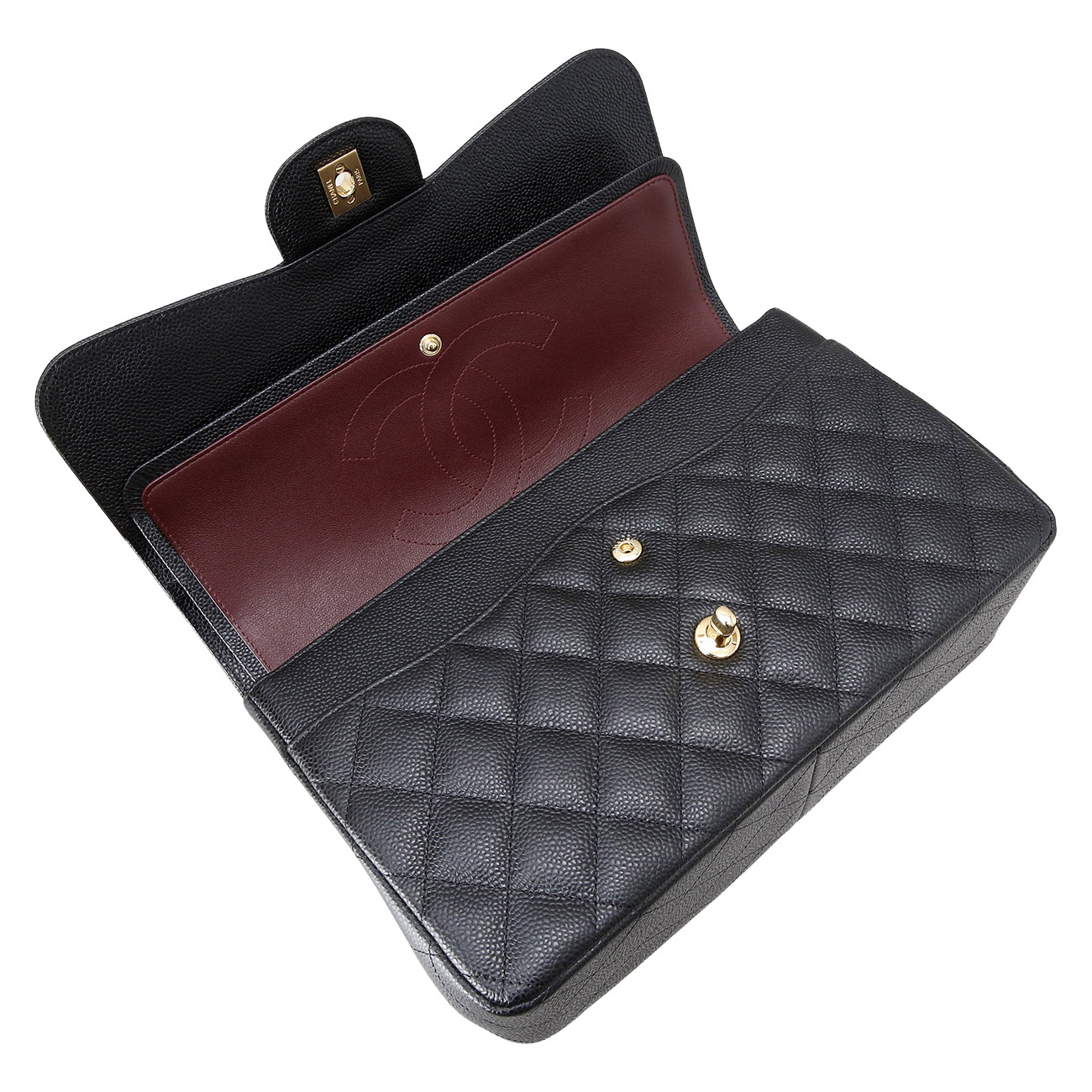 CHANEL(USED)샤넬 캐비어 클래식 라지 플랩백