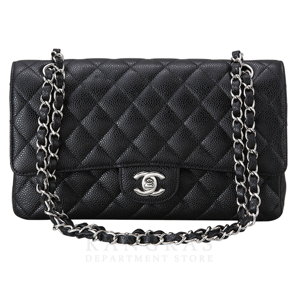 CHANEL(USED)샤넬 캐비어 클래식 미듐 플랩백