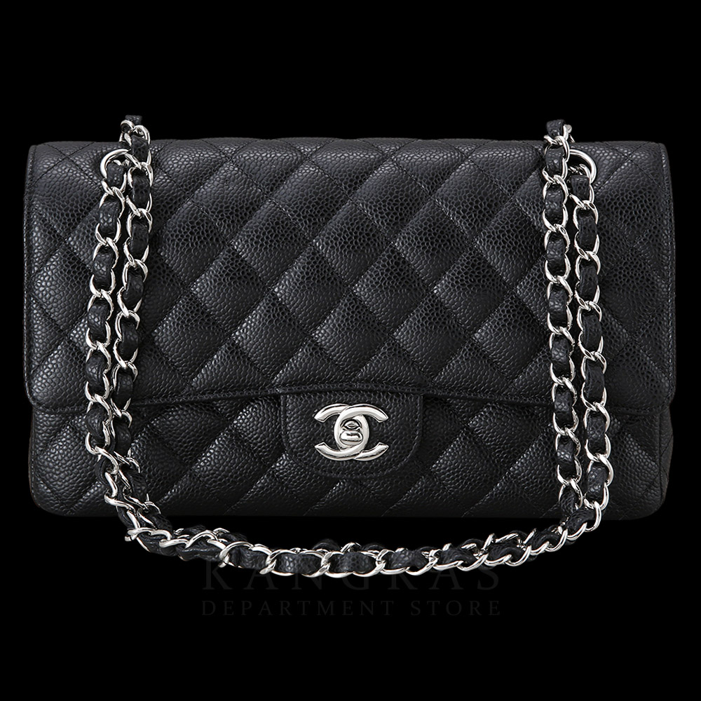 CHANEL(USED)샤넬 캐비어 클래식 미듐 플랩백