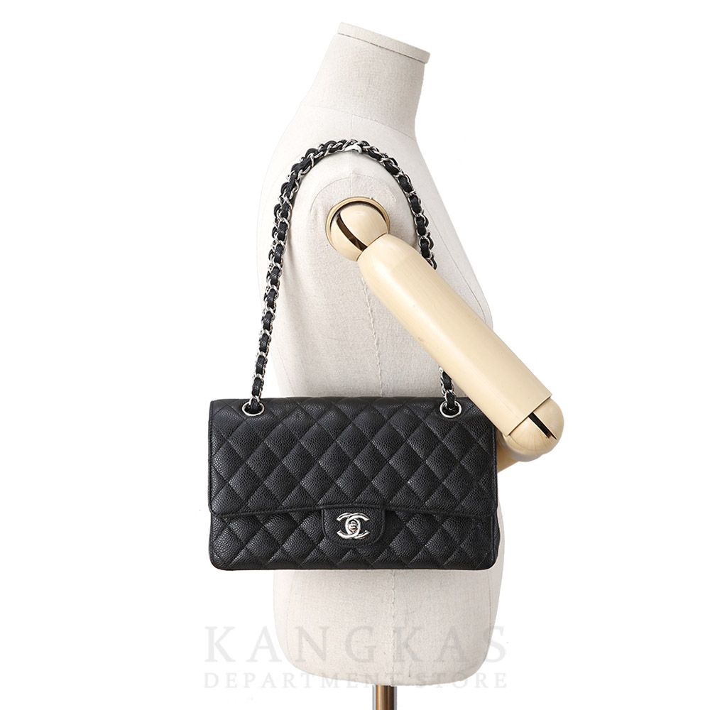 CHANEL(USED)샤넬 캐비어 클래식 미듐 플랩백