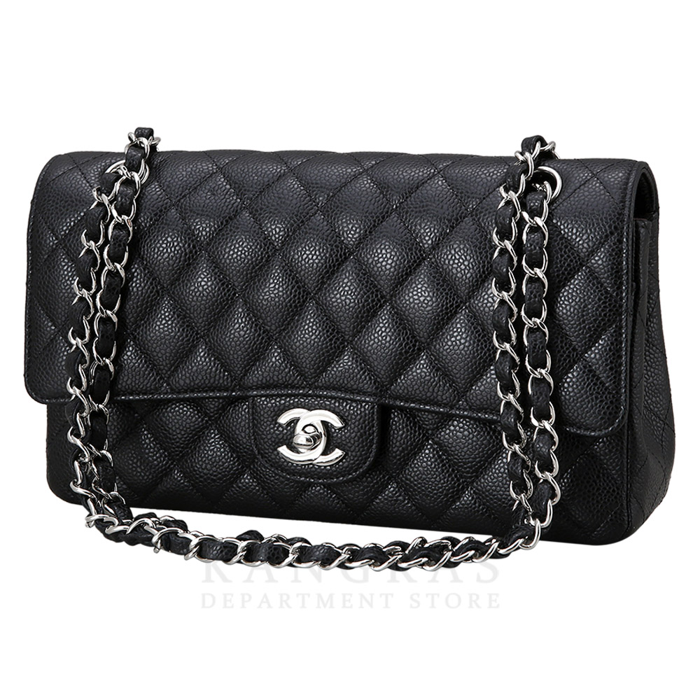 CHANEL(USED)샤넬 캐비어 클래식 미듐 플랩백