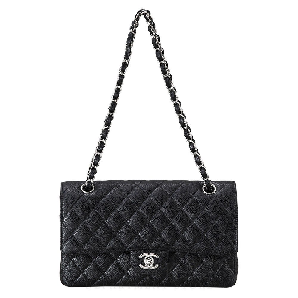 CHANEL(USED)샤넬 캐비어 클래식 미듐 플랩백