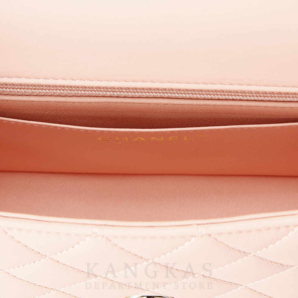 CHANEL(USED)샤넬 클래식 램스킨 뉴미니