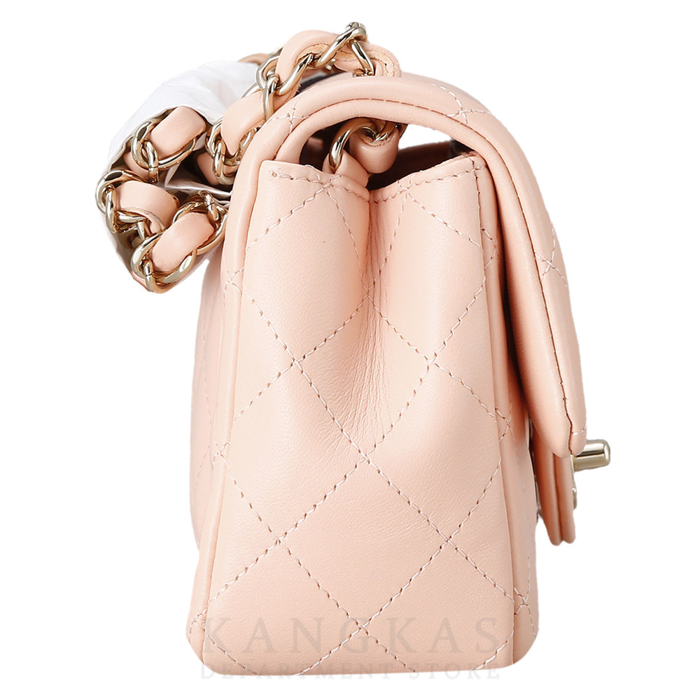 CHANEL(USED)샤넬 클래식 램스킨 뉴미니