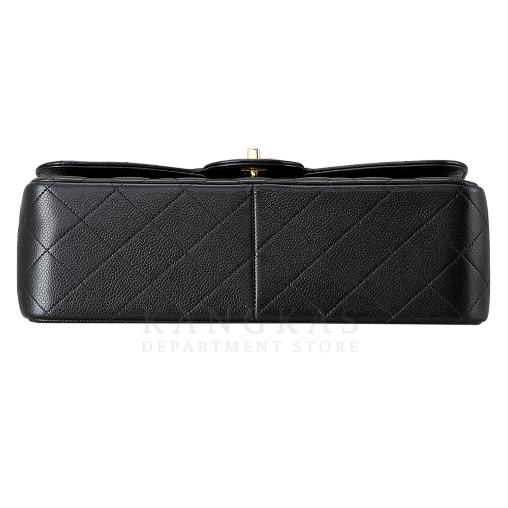 CHANEL(USED)샤넬 클래식 캐비어 점보 블랙