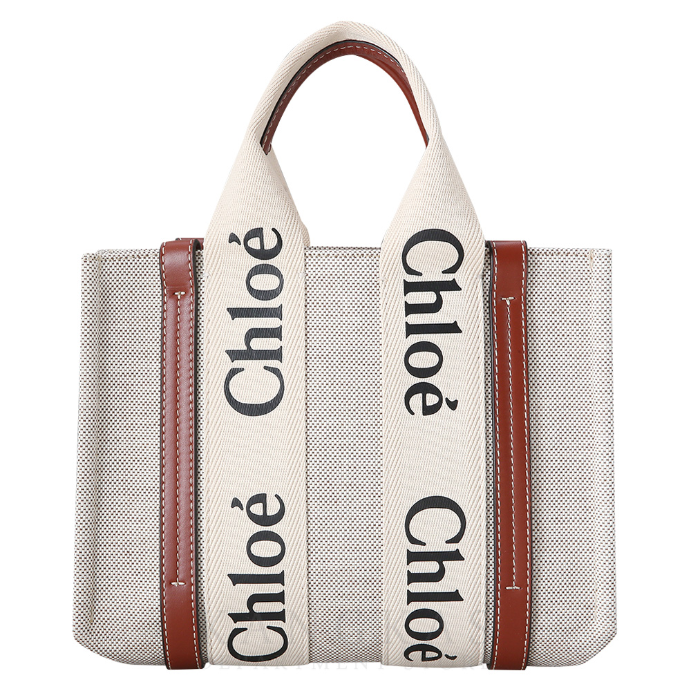 CHLOE(USED)끌로에 캔버스 토트백