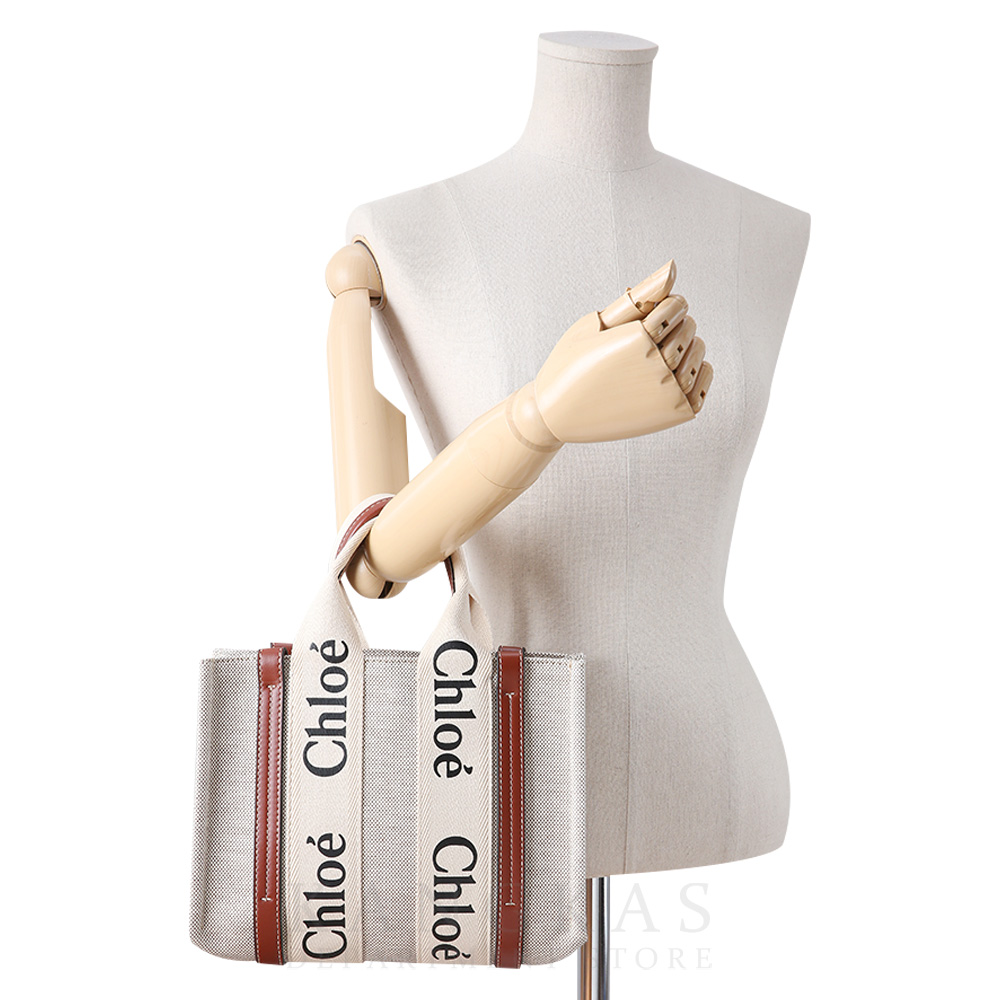 CHLOE(USED)끌로에 캔버스 토트백