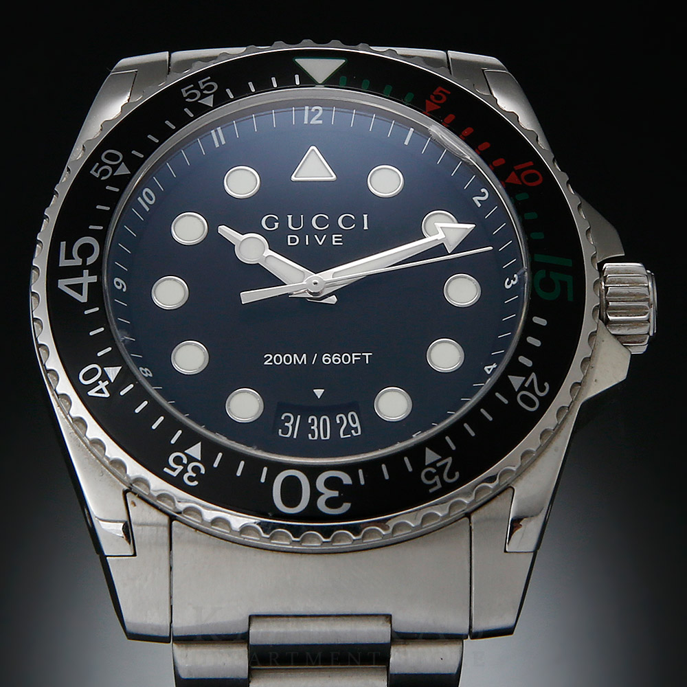 GUCCI(USED)구찌 다이브 스틸 워치 136.2