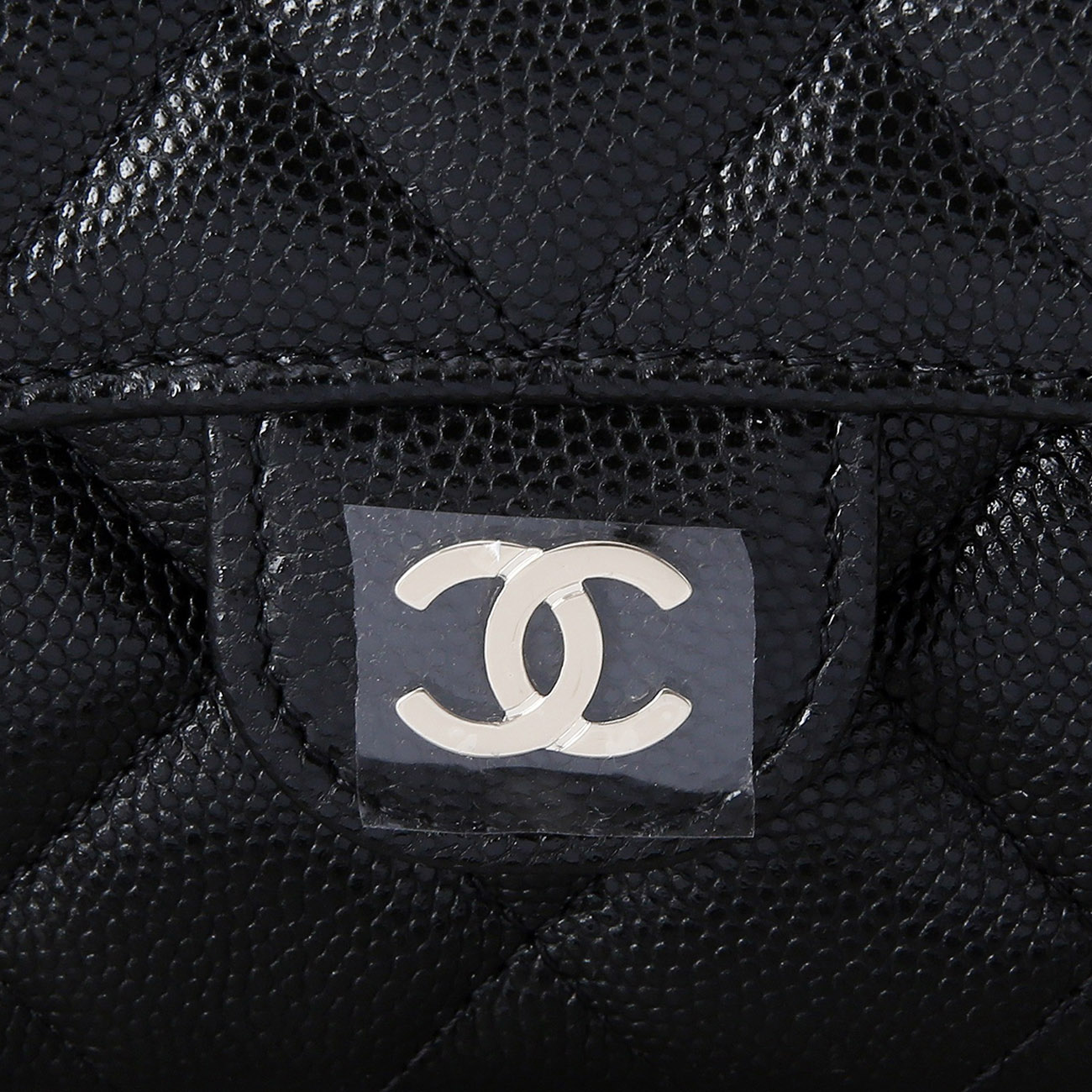 CHANEL(USED)샤넬 클래식 더블 폰홀더백 블랙 샴페인골드 AP2096