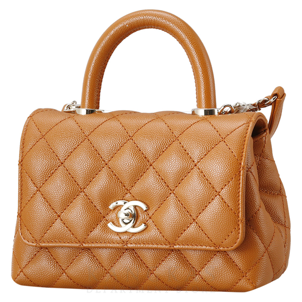 CHANEL(USED)샤넬 캐비어 코코핸들 미니 아웃스티치 캉카스백화점