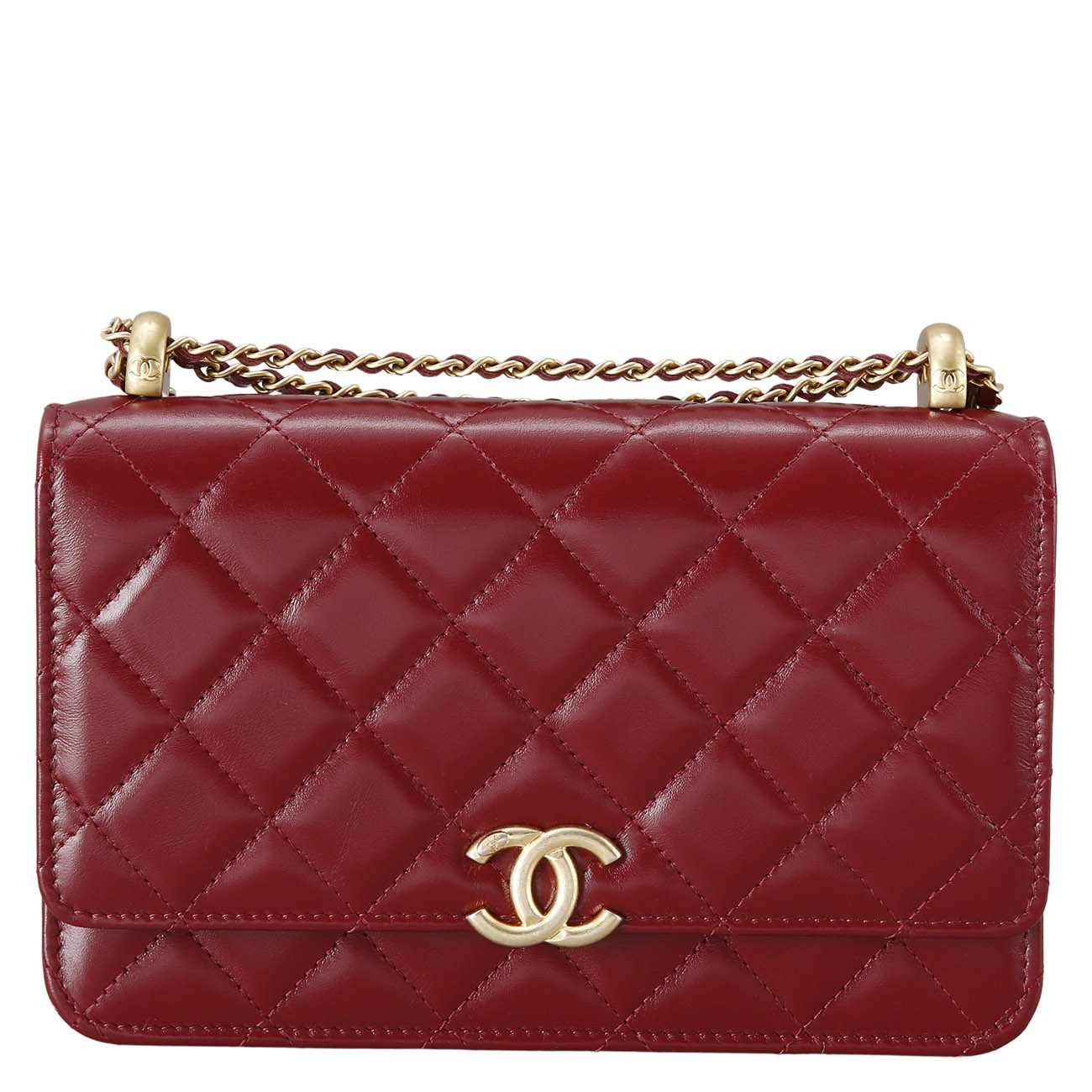 CHANEL(NEW)샤넬 공방 WOC 버건디 (새제품) NEW PRODUCT